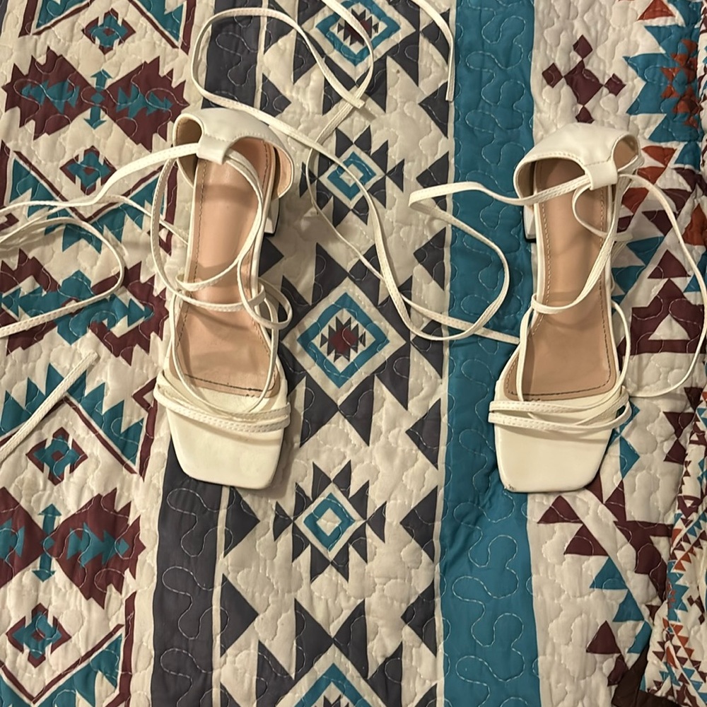 White heels